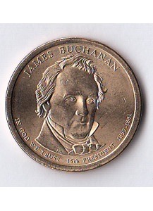 2010 -  Dollaro Stati Uniti James Buchanan Zecca P